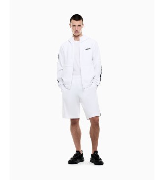 EA7 Logo Series Einzel-T-Shirt wei�