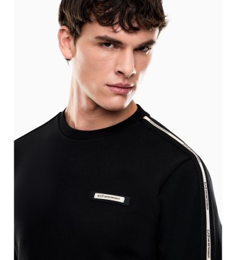 EA7 Sudadera Logo negro