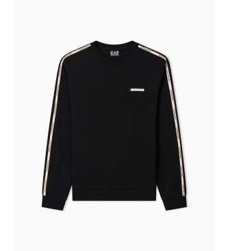 EA7 Sudadera Logo negro