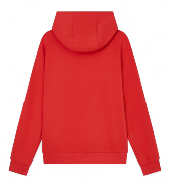 EA7 Mikina z logotipom Serija rdeča