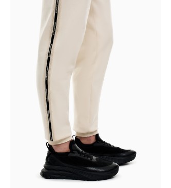 EA7 Pantaloni interlock beige