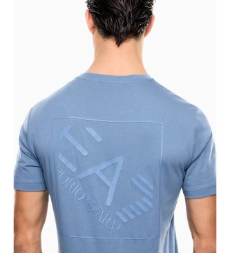 EA7 Majica LOGO SERIES modra