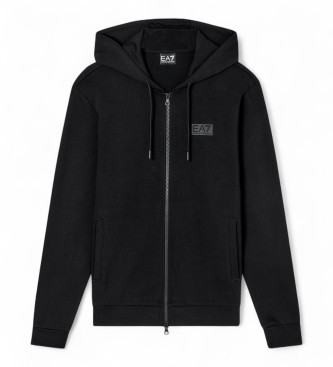 EA7 Mikina z logotipom serije črna