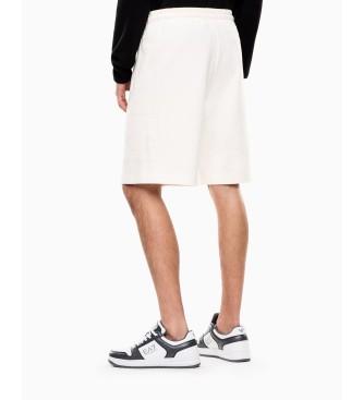 EA7 Logo Series Shorts M Hvid