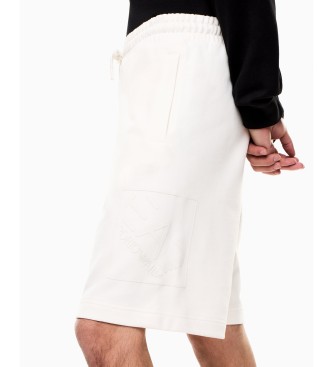 EA7 Logo Series Shorts M Hvid
