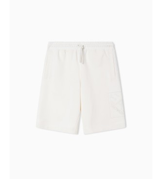 EA7 Logo Series Shorts M Hvid