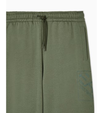 EA7 Joggers Logo Series M verde