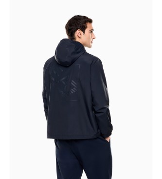 EA7 Logo Serie Jas M marine