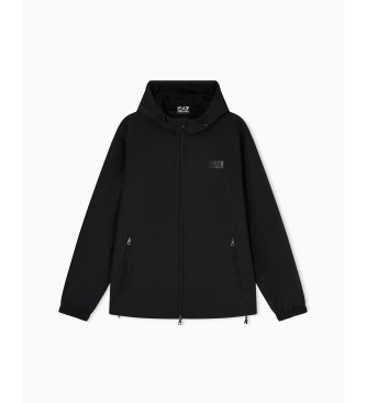 EA7 Logo Serie Jas M Zwart