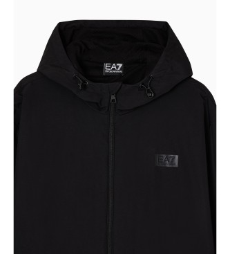 EA7 Logo Serie Jas M Zwart