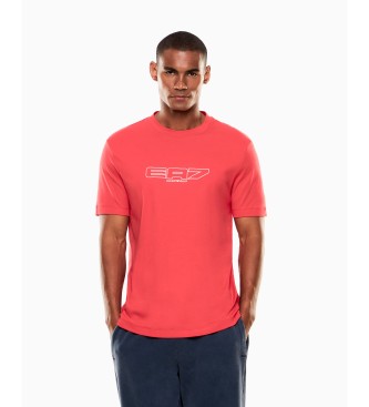 EA7 Camiseta LOGO SERIES rojo