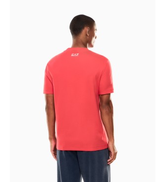 EA7 Camiseta LOGO SERIES rojo