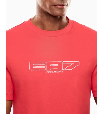 EA7 Camiseta LOGO SERIES rojo