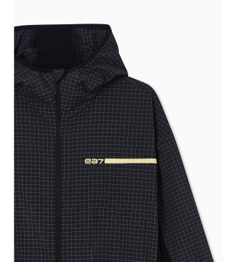 EA7 Chaqueta Logo Series negro