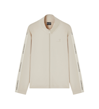EA7 Jacke Logo Series beige