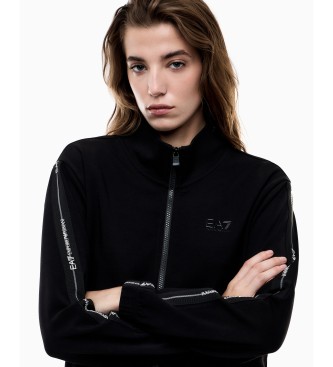 EA7 Jacke Logo Series schwarz