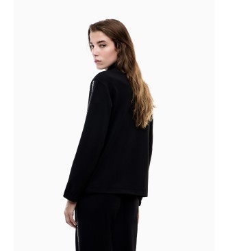 EA7 Jacke Logo Series schwarz