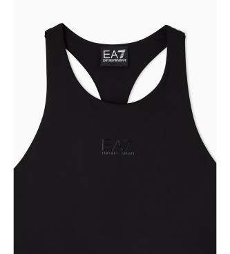 EA7 Body en tejido técnico elástico Logo Series negro