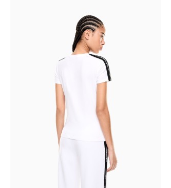 EA7 Camiseta Logo Series branco