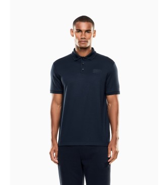 EA7 Lux Identity marine polo