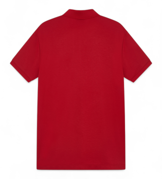 EA7 Polo Lux Identity rood