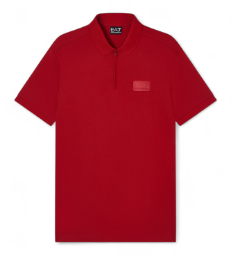 EA7 Polo Lux Identity rood
