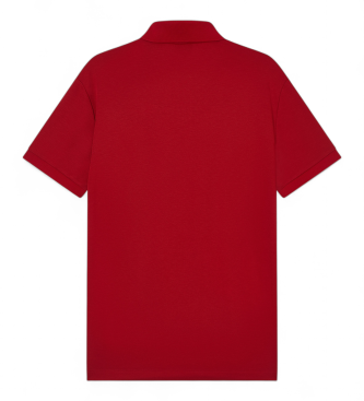 EA7 Polo Lux Identity rood