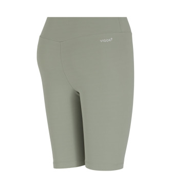 EA7 Dynamic Athlete-cykeltights i teknisk stof Vigor7 green