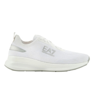 EA7 Maverick Knit Sneakers biały