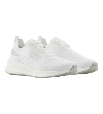 EA7 Maverick Knit Sneakers biały