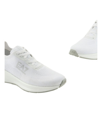 EA7 Maverick Knit Sneakers white