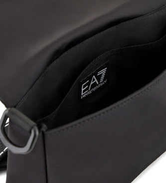 EA7 Logo Tape Mini Tas zwart
