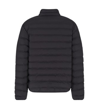 EA7 Casaco Mountain Eco Down Mdio preto