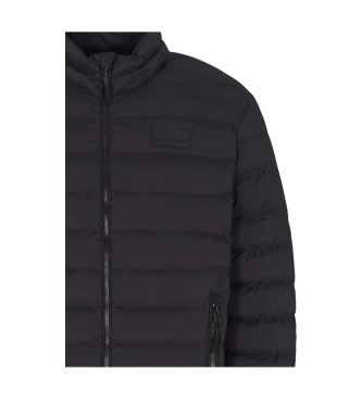 EA7 Casaco Mountain Eco Down Mdio preto