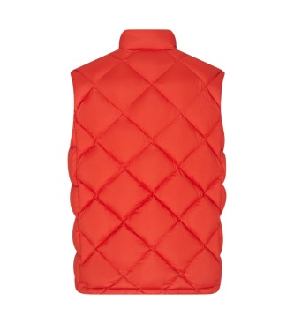 EA7 Chaleco Mountain Quilted rojo