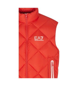EA7 Chaleco Mountain Quilted rojo