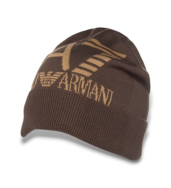 EA7 Gorro Visibility marrn
