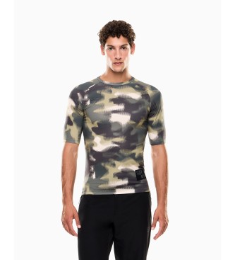 EA7 Mountain Urban Escape T-shirt camouflage green