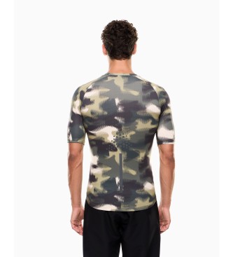 EA7 Mountain Urban Escape T-shirt camouflage green