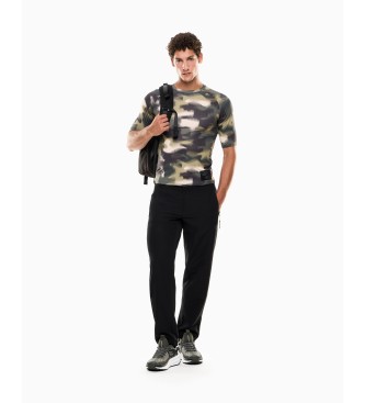 EA7 Mountain Urban Escape T-shirt camouflage green