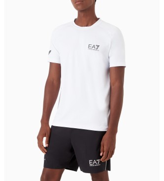 EA7 Tennis Ventus7 weies T-shirt