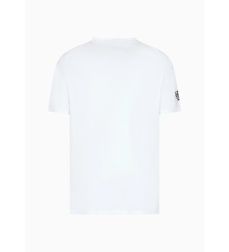 EA7 Biała koszulka tenisowa Ventus7