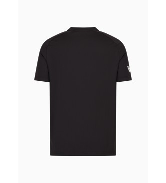 EA7 Tennis Ventus7 Black T-Shirt