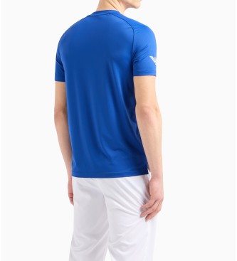EA7 Tennis Ventus7 blue T-shirt