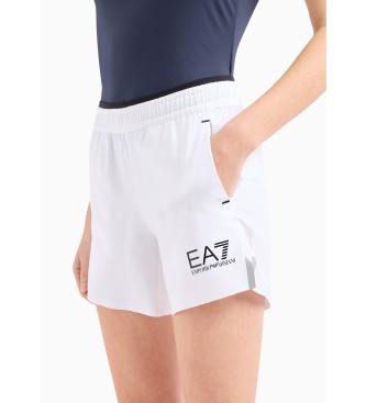 EA7 Ventus7 kratke hlače bele barve