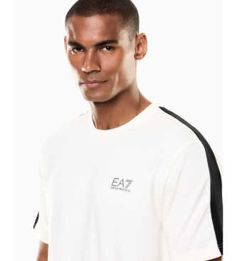 EA7 Majica Natural Ventus bela