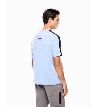 EA7 Majica Natural Ventus blue