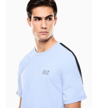 EA7 Majica Natural Ventus blue