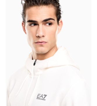 EA7 Dres Natural Ventus w kolorze z?amanej bieli i czarnym