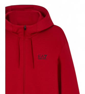 EA7 Ventus Natural Set Rood/Zwart